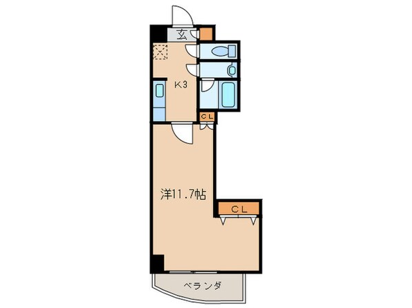 デザイナープリンセス77の物件間取画像